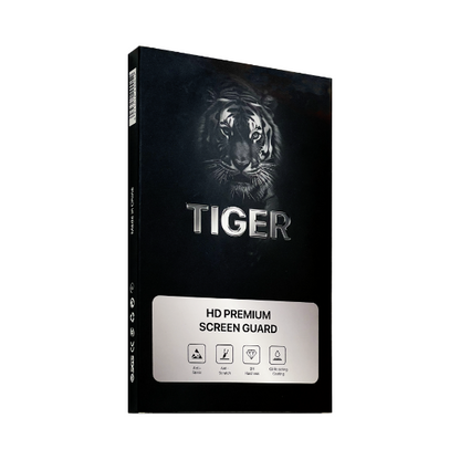 Tiger Definition Anti Peeping Tempered Glass Screen Protector For iPhone 16 Pro Max